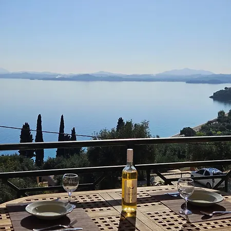 Palmyra Seaview Apartment At Barbati Extérieur photo