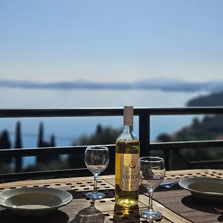 Palmyra Seaview Apartment At Barbati Extérieur photo